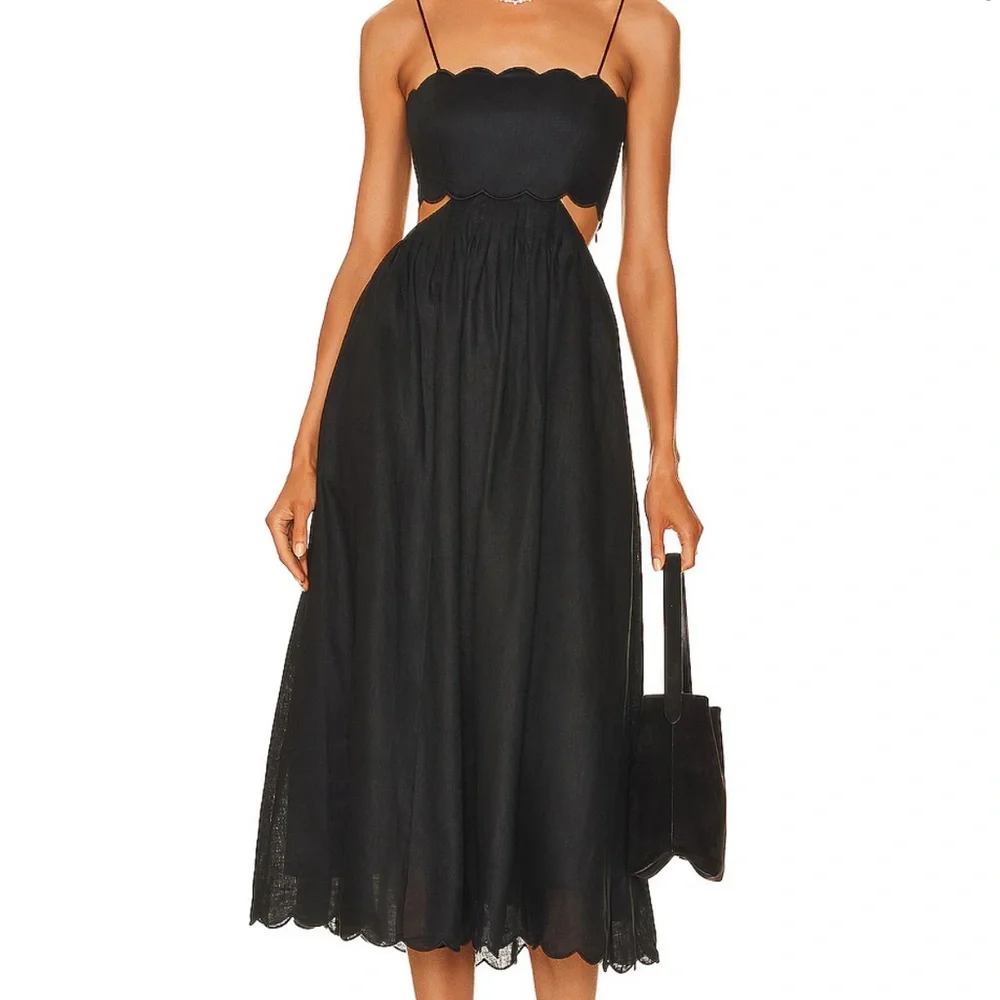 Zimmerman Jude Scallop Cutout Maxi Dress - Picture 2 of 7